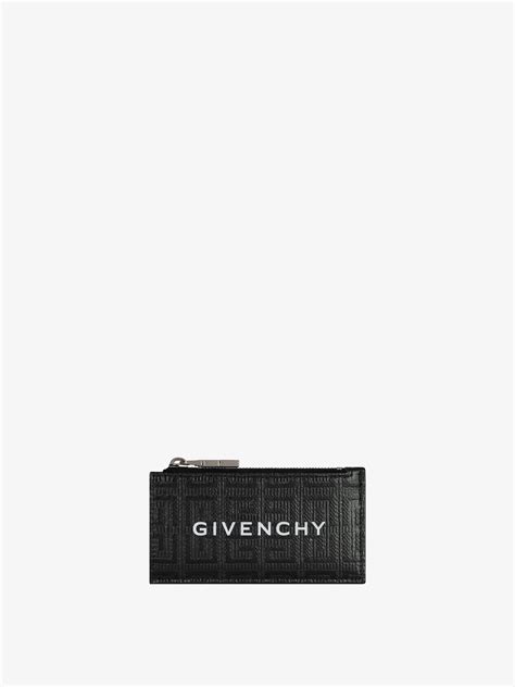 givenchy zipped card case in two-toned leather|Givenchy Neiman Marcus Women Accessories.